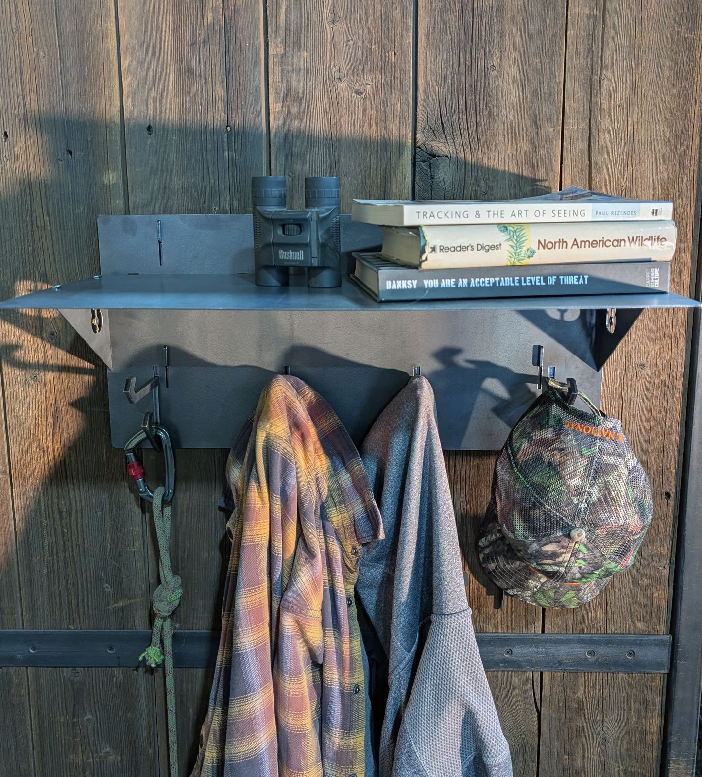 Bendto Rack with Shelf