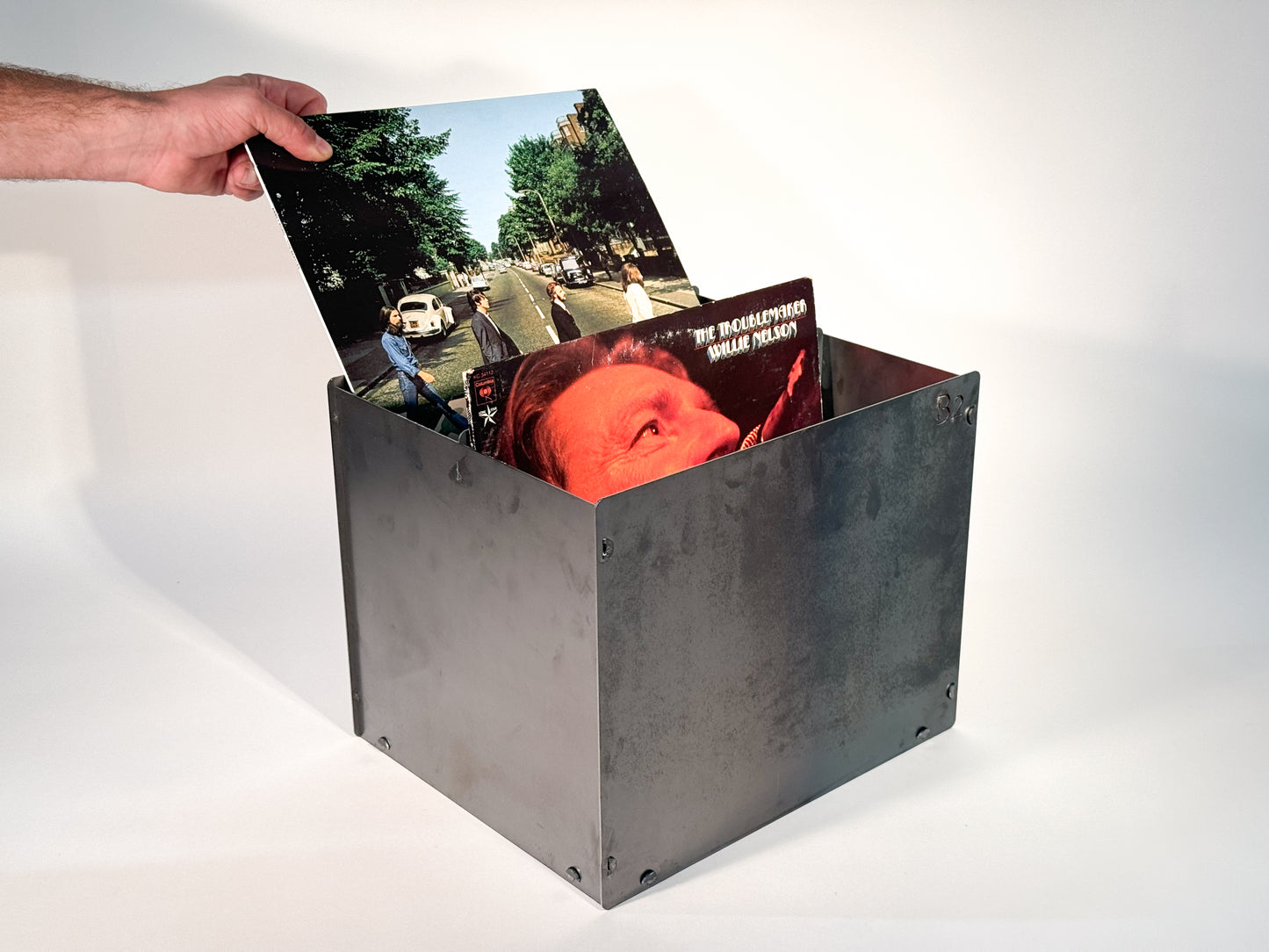 Large Logo Vinyl Record Box